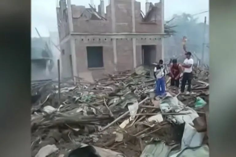Myanmar Explosion: Dozens killed in blast at explosives depot near China border