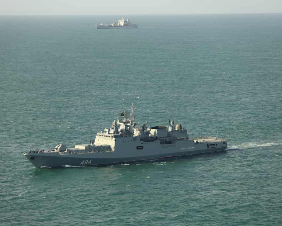 Russian frigate warning shots spark investigation after British yacht incident in English Channel