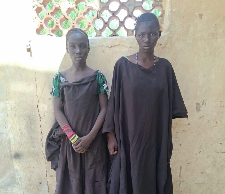 Two teenage girls linked to ISWAP families surrender to troops in Borno