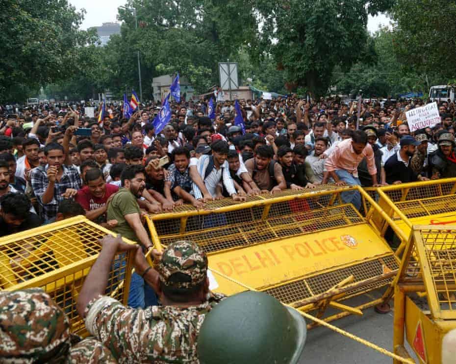 Cockroach Party Delhi protest brings tens of thousands to streets demanding accountability