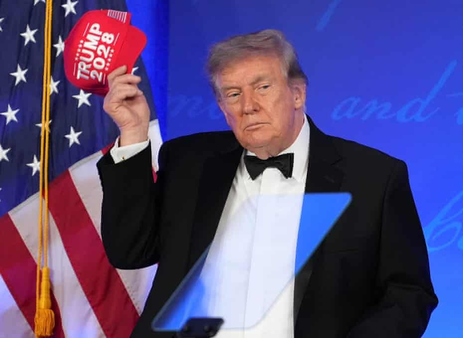 Trump’s rambling White House correspondents dinner speech mixes insults and jokes