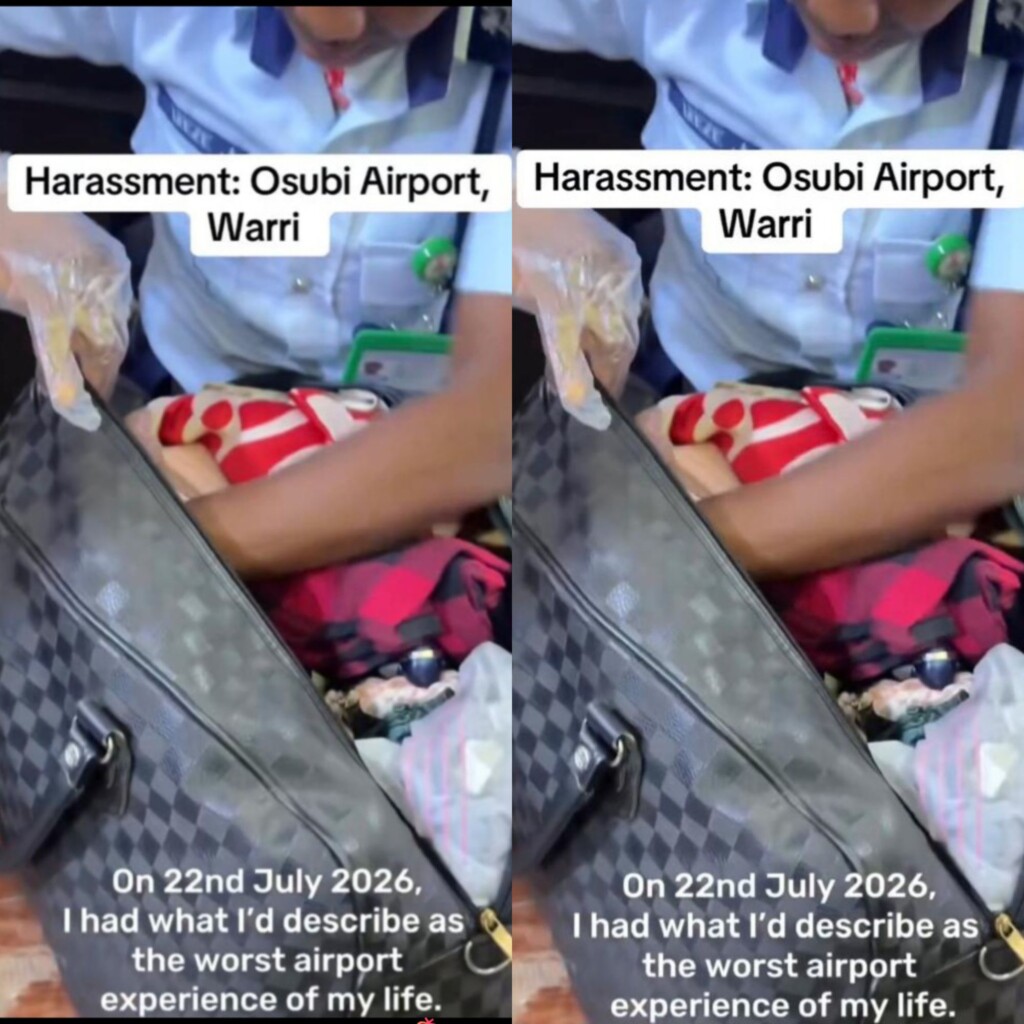 Osubi airport harassment