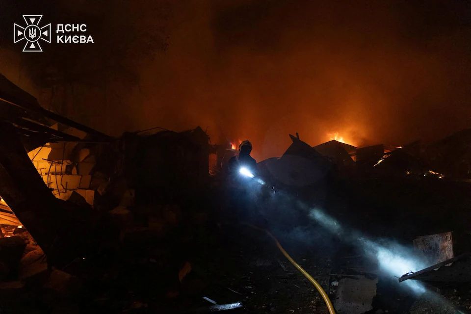 Russian drones kill 3-year-old boy, grandparents near Kyiv, Zelenskiy says
