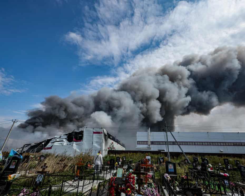 Ukrainian drone attack on Russia kills six, Moscow says