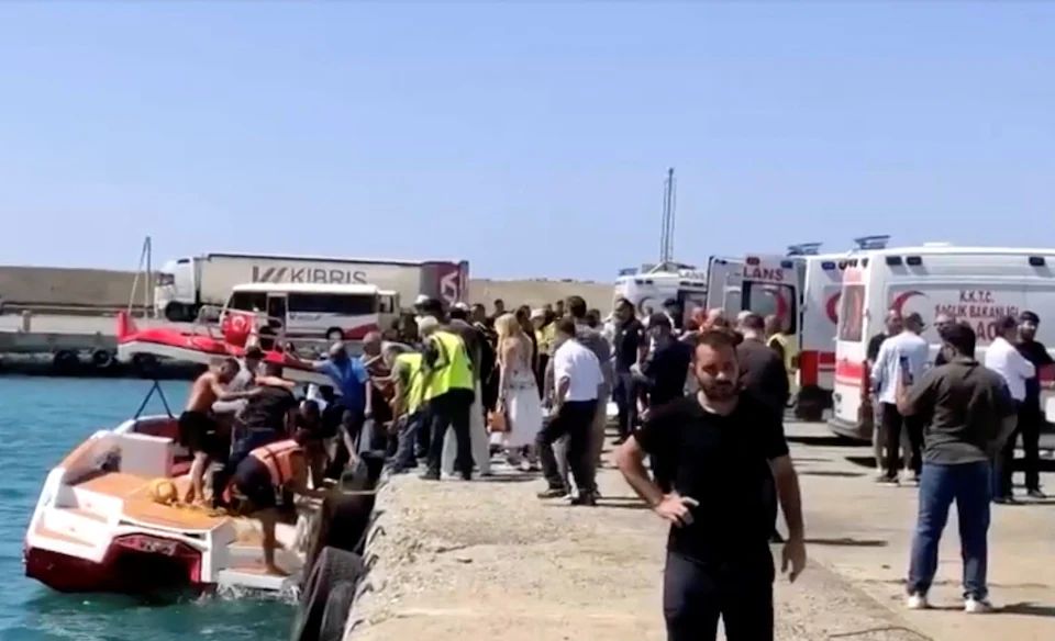 BREAKING:North Cyprus ferry disaster leaves eight dead, 17 missing