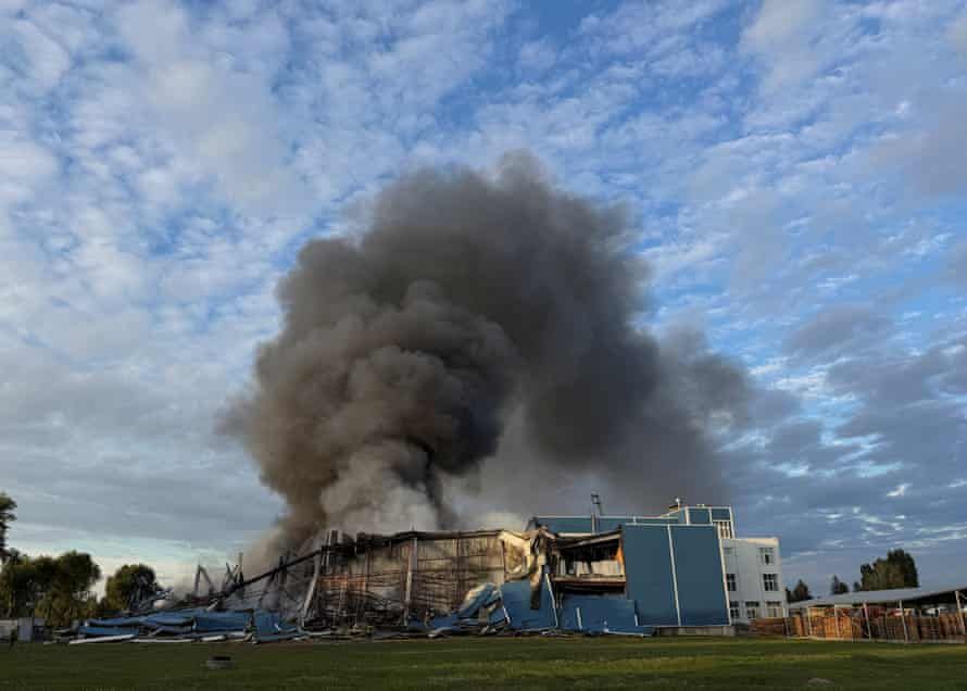 Russia strikes Ukraine datacentres as Kyiv fears growing threat to digital economy