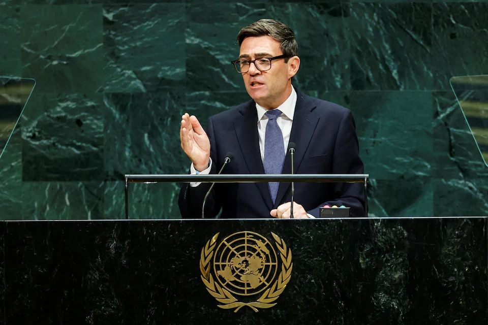 Andy Burnham UN speech: UK ready to lead global push on AI standards