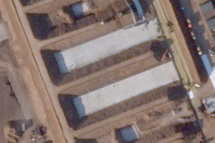 Russia's new drone launch base near Ukraine nearly complete after six weeks of construction