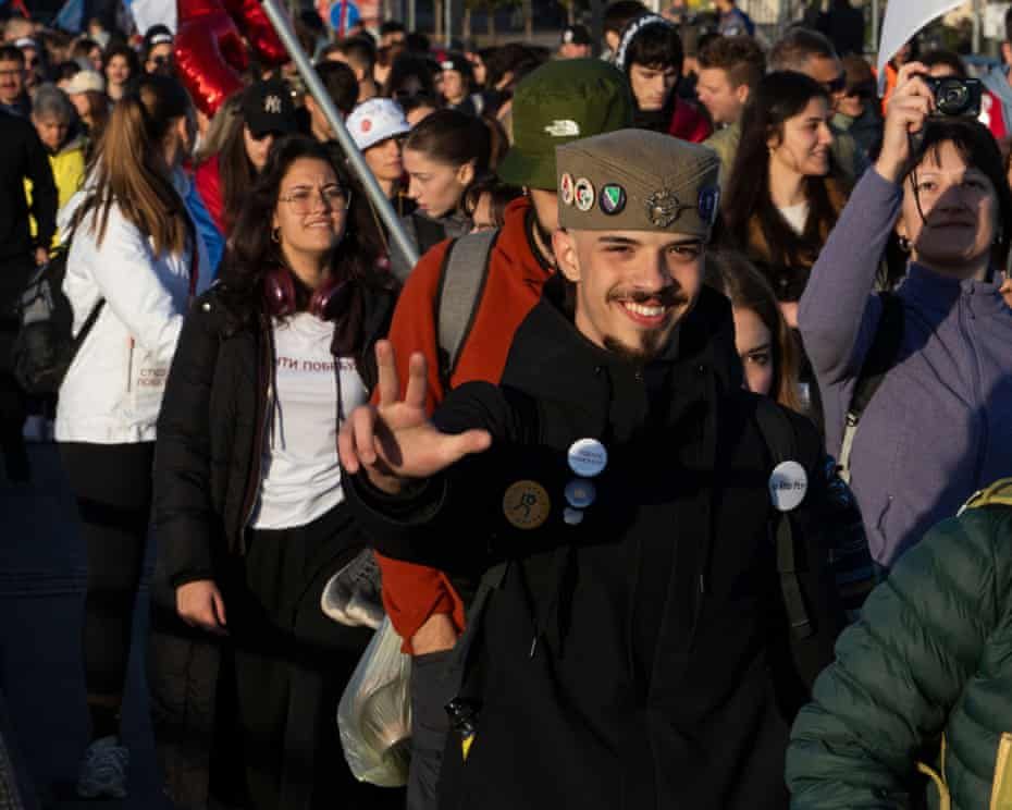 Serbia student protest movement challenges Vučić’s 12-year rule ahead of crucial election
