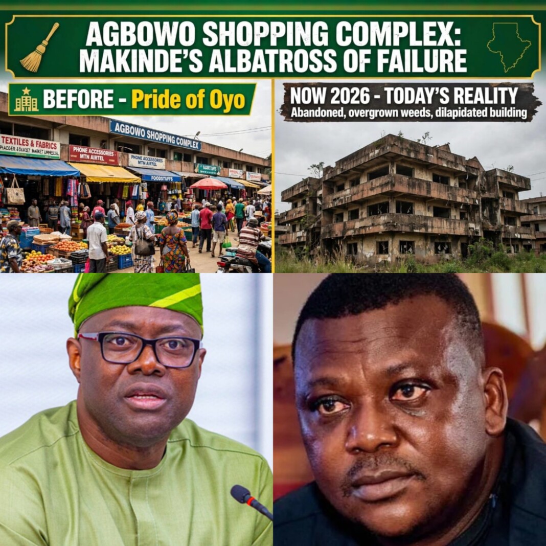 Agbowo Shopping Complex: David Oluokun demands answers from Makinde over unfulfilled redevelopment promise