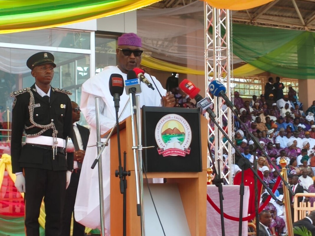 Biodun Oyebanji begins second term, Tinubu urges improved governance in Ekiti